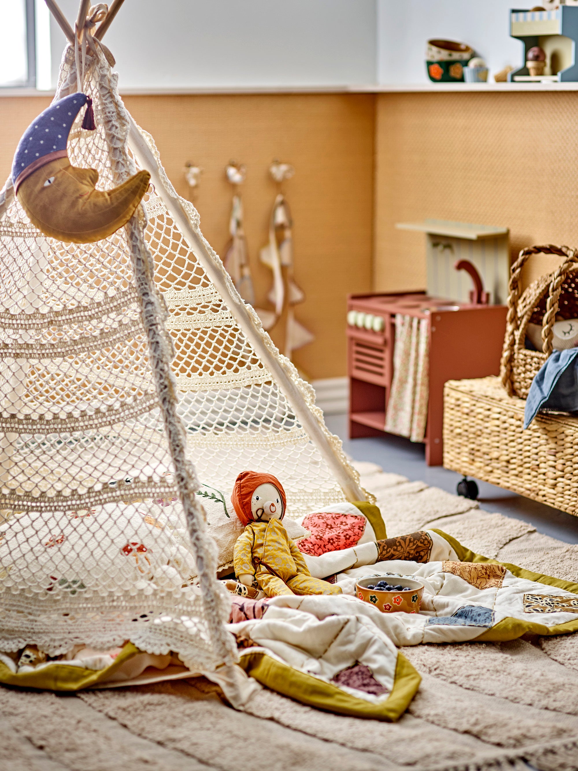 Tipi telk Lauren, L100xH100xW110 cm