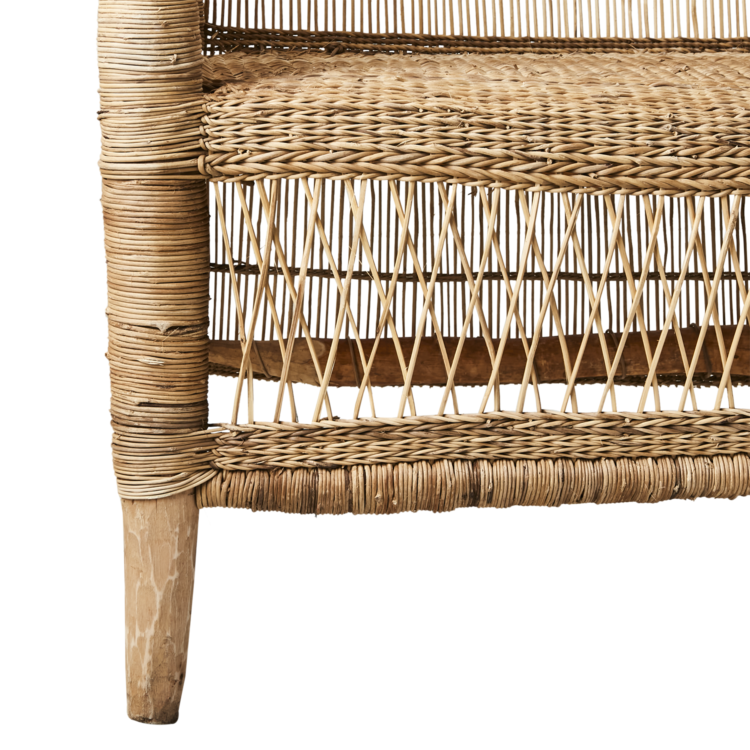 Diivan Gina,  rotang  180x45x40/80 cm