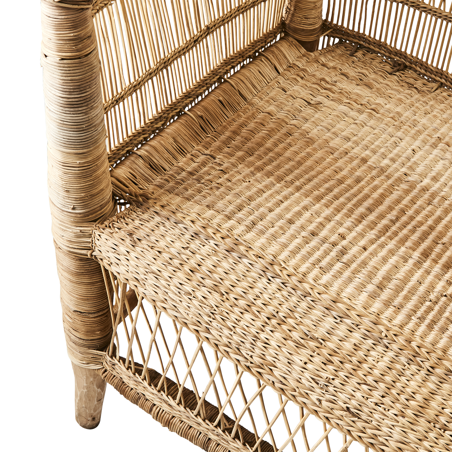 Diivan Gina,  rotang  180x45x40/80 cm